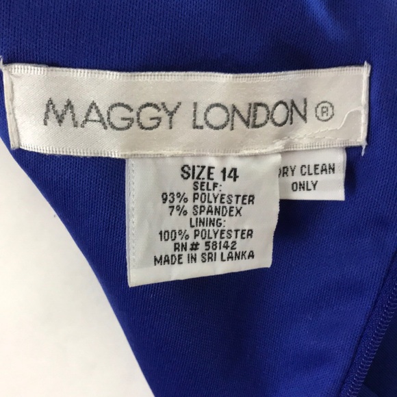 Royal Blue Cocktail Dress - Worn Once! - Picture 5 of 5